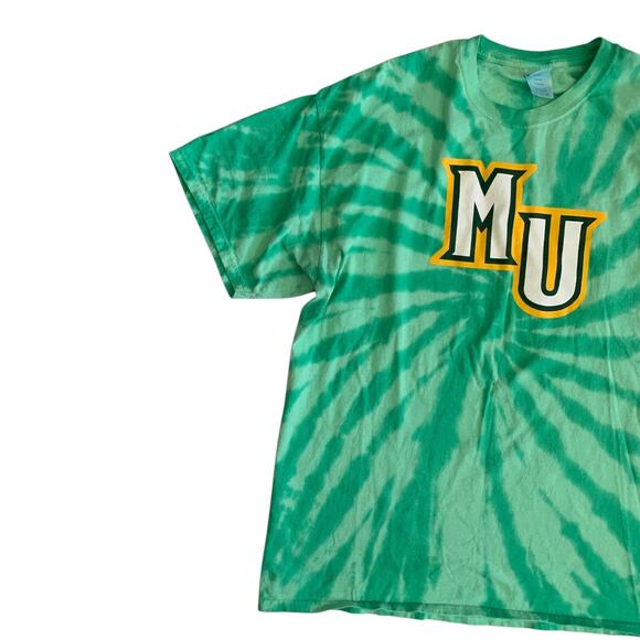 Port Company Methodist University Men's Size XL Short Sleeve Tie Dye T-Shirt - Picture 7 of 14